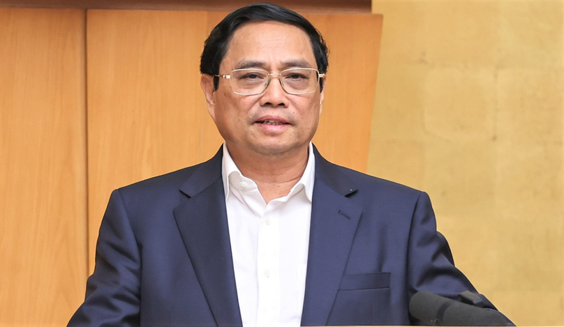 Prime Minister Pham Minh Chinh. Photo courtesy of the government portal.