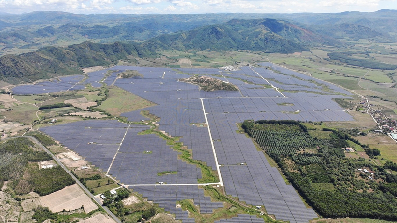 A B.Grimm solar farm in Phu Yen province, south-central Vietnam. Photo courtesy of the firm.