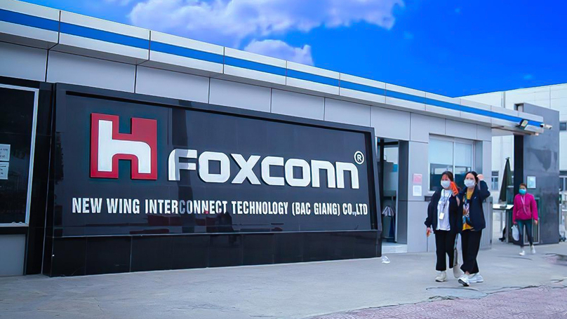 A factory of Foxconn in Bac Giang province, northern Vietnam. Photo courtesy of the firm.