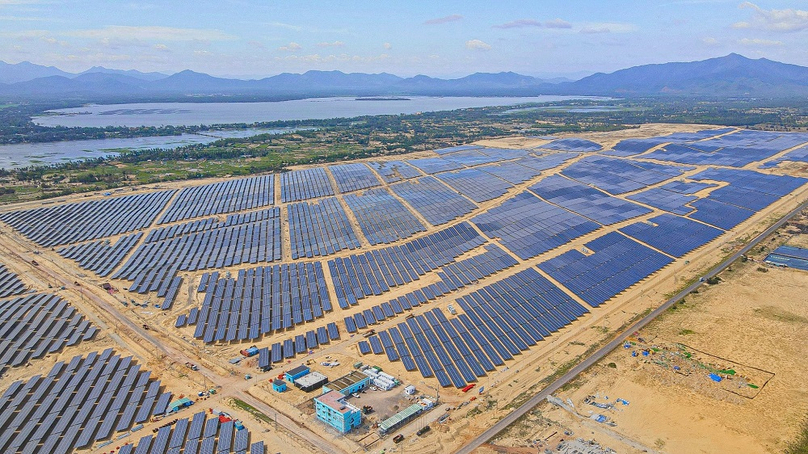 Phu My solar power plant developed by Bamboo Capital Group in Binh Dinh province, central Vietnam. Photo courtesy of the company.