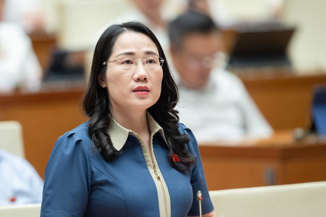 Nguyen Thi Thuy, vice head of the National Assembly's Judiciary Committee. Photo courtesy of Pioneer newspaper.