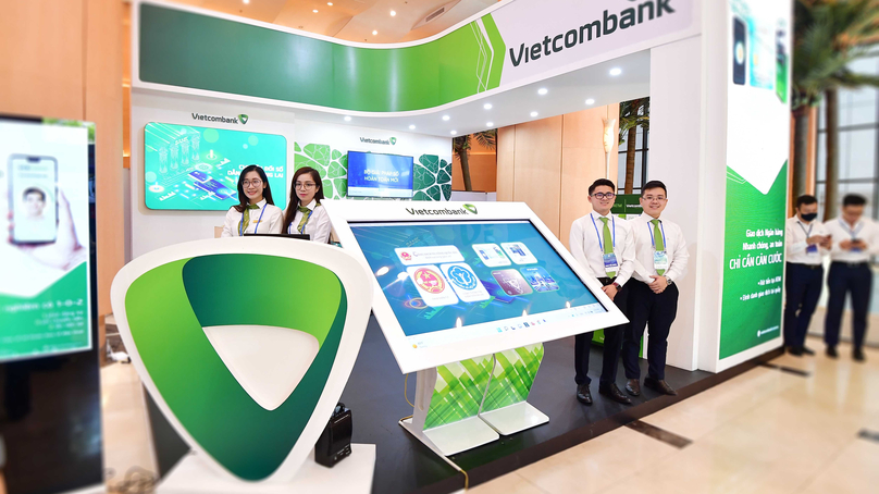 Vietcombank will have the second-biggest charter capital among Vietnamese banks. Photo courtesy of Vietnam New Agency.