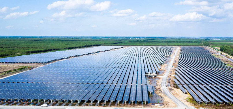 A solar farm developed by Bamboo Capital Group in Long An province, southern Vietnam. Photo courtesy of the company.