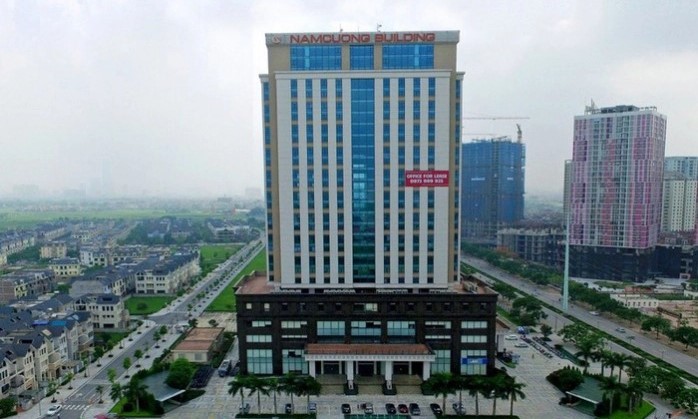Nam Cuong Building in Duong Noi urban area, Ha Dong district, Hanoi. Photo courtesy of the company.