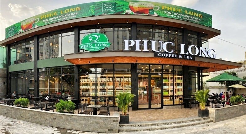 A Phuc Long store in Ho Chi Minh City. Photo courtesy of Phuc Long.