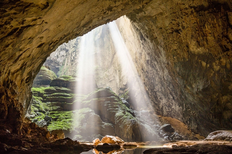 Son Doong Cave could fit a 40-story New York skyscraper inside. Photo courtesy of Oxalis.