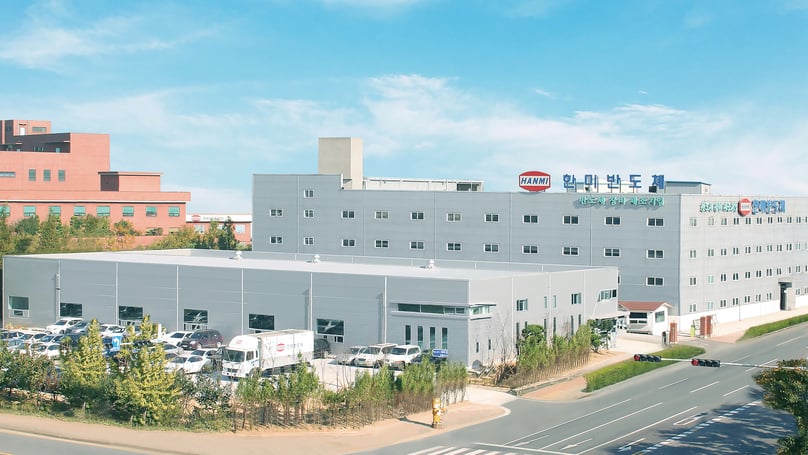 A Hanmi Semiconductor factory in South Korea. Photo courtesy of the company.
