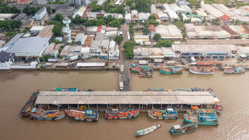 Tran De is currently a fishing port in Soc Trang province, Vietnam's Mekong Delta. Photo courtesy of CC1 JSC.