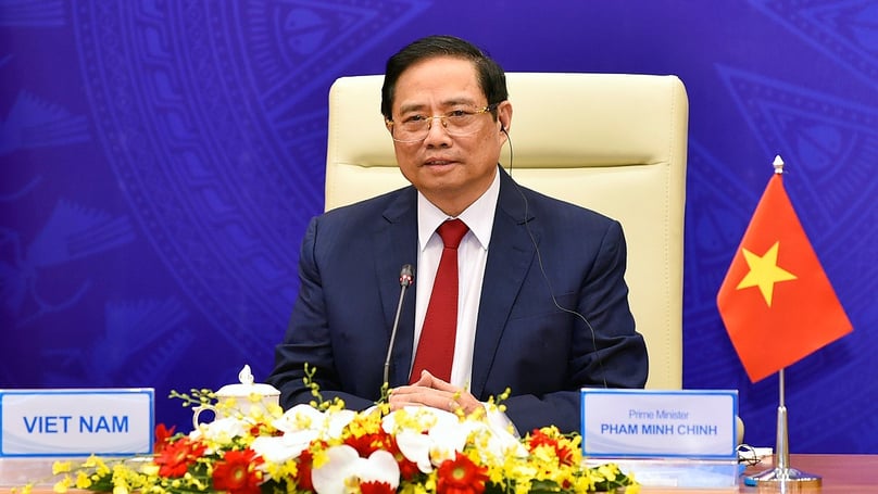 Prime Minister Pham Minh Chinh. Photo courtesy of the government portal
