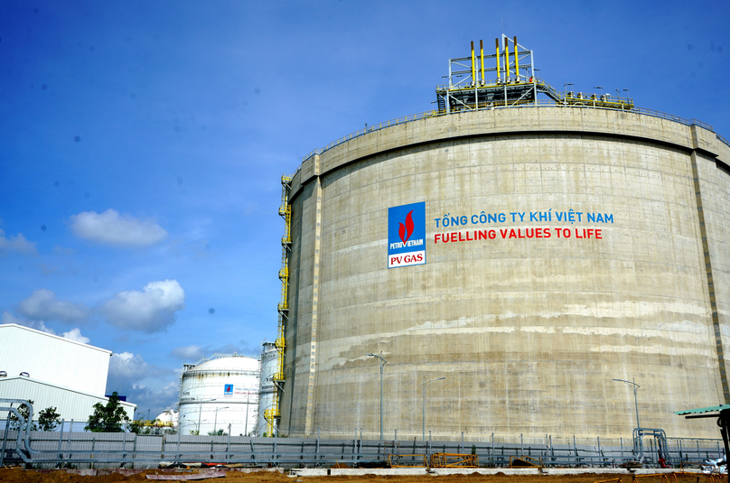 Gas storage facilities of PV Gas in Ba Ria-Vung Tau province, southern Vietnam. Photo courtesy of the firm.