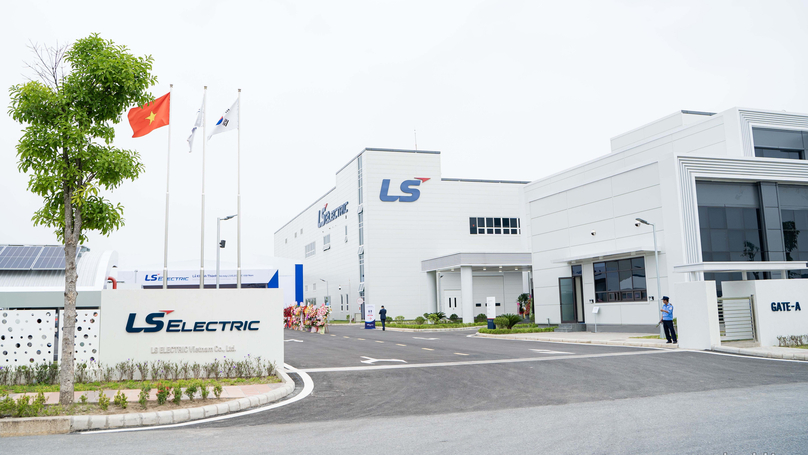 LS Electric factory in Bac Ninh province, northern Vietnam. Photo courtesy of Bac Ninh Television.