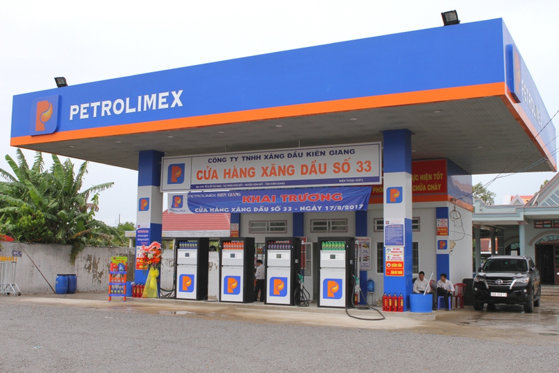 A Petrolimex gasoline station in Kien Giang province, southern Vietnam. Photo courtesy of the corporation.