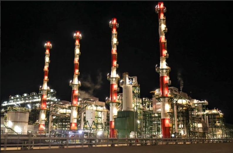 Long Son petrochemicals complex in Ba Ria-Vung Tau, southern Vietnam. Photo courtesy of Vietnam's government portal.
