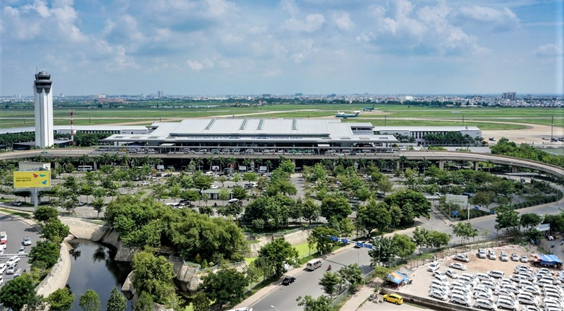A view of Tan Son Nhat International Airport in Ho Chi Minh City, southern Vietnam. Photo courtesy of Vietnam News Agency.