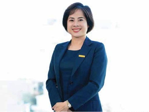 Do Ha Phuong was elected the new chair of Eximbank on June 28, 2023. Photo courtesy of the bank.