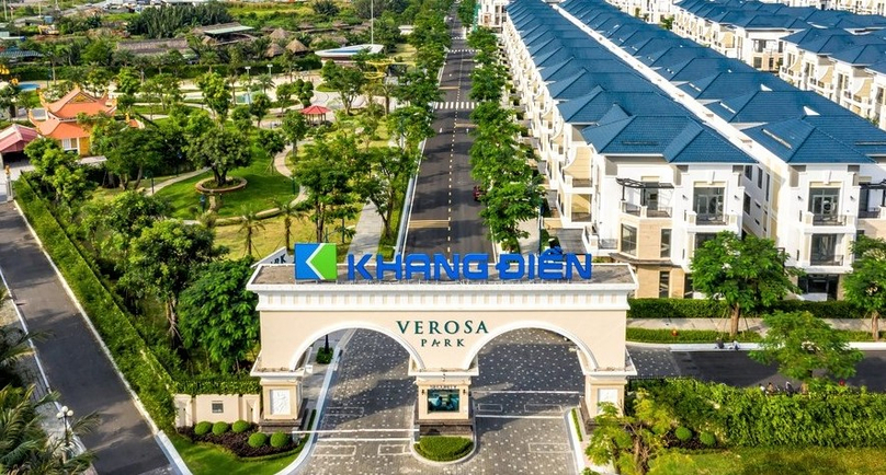The Khang Dien Verosa Park project in Thu Duc city on the outskirts of Ho Chi Minh City. Photo courtesy of Khang Dien.