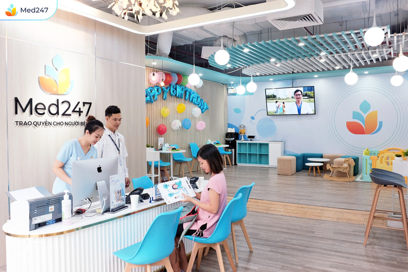 A clinic run by MED247, a healthtech startup in Vietnam. Photo courtesy of MED247.