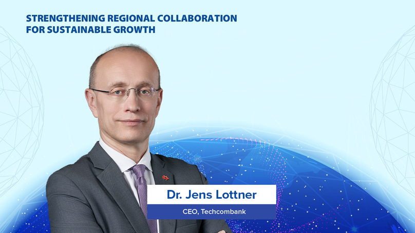 Techcombank CEO Jens Lottner. Photo courtesy of the bank. 