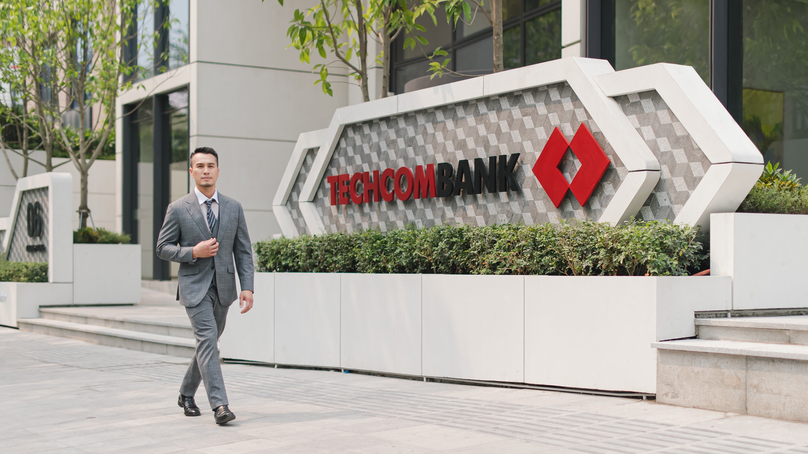 Techcombank head office in Hanoi. Photo courtesy of the bank. 