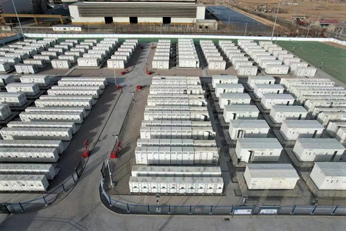 A battery energy storage system developed by Xiamen Hithium Energy Storage Technology. Photo courtesy of the firm.