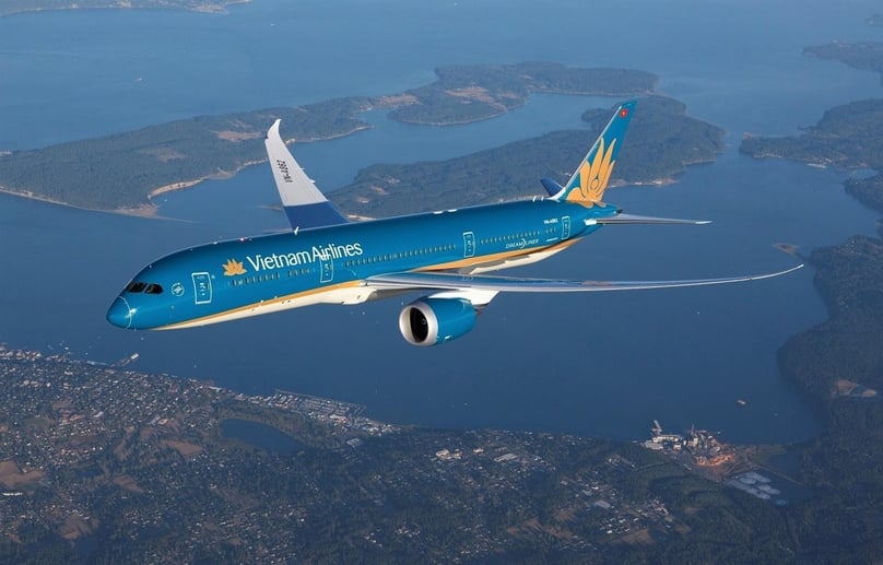 A Vietnam Airlines plane. Photo courtesy of Vietnam News Agency.