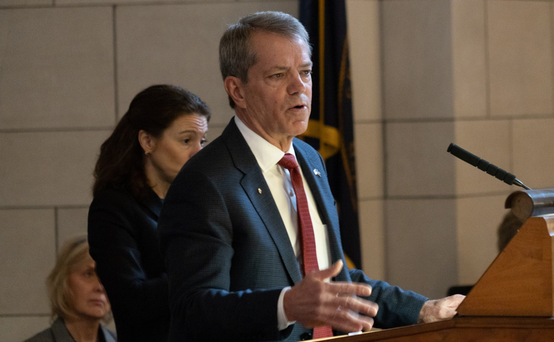 Nebraska Governor Jim Pillen. Photo courtesy of Nebraska News Service.