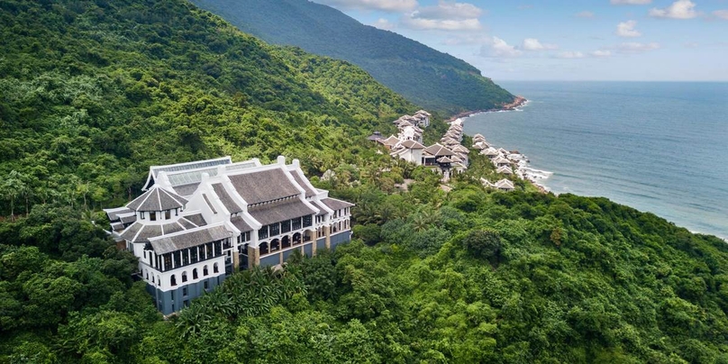 InterContinental Danang Sun Peninsula Resort, located in Danang city, central Vietnam, is surrounded by dense jungle. Photo courtesy of the resort.