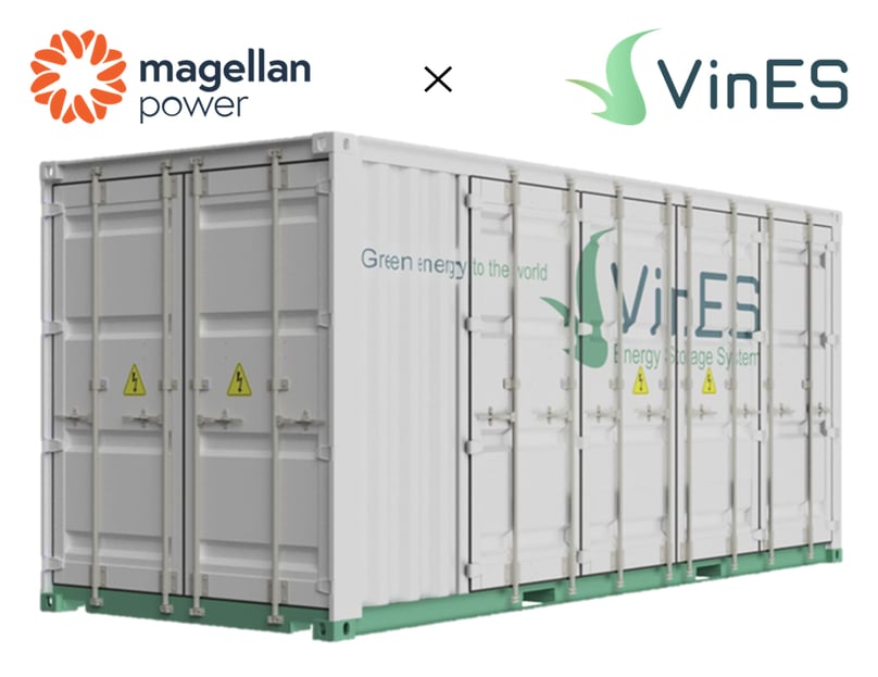 VinES and Magellan Power look to a new slice in the Australian market of battery energy storage systems. Photo courtesy of VinES.