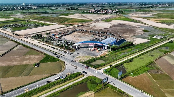 Gia Binh 2 Industrial Park under construction in Bac Ninh province, northern Vietnam. Photo courtesy of Vietnam News Agency.