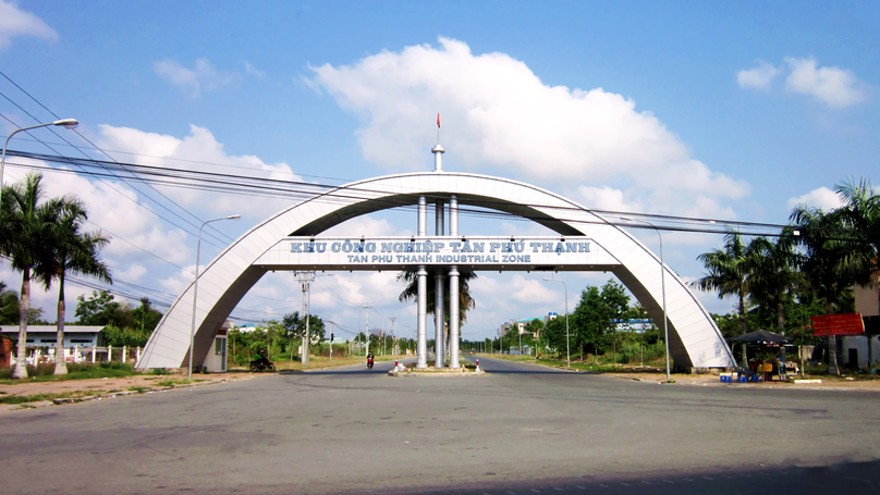 Tan Phu Thanh Industrial Park in Hau Giang province, southern Vietnam. Photo courtesy of Hau Giang news portal.