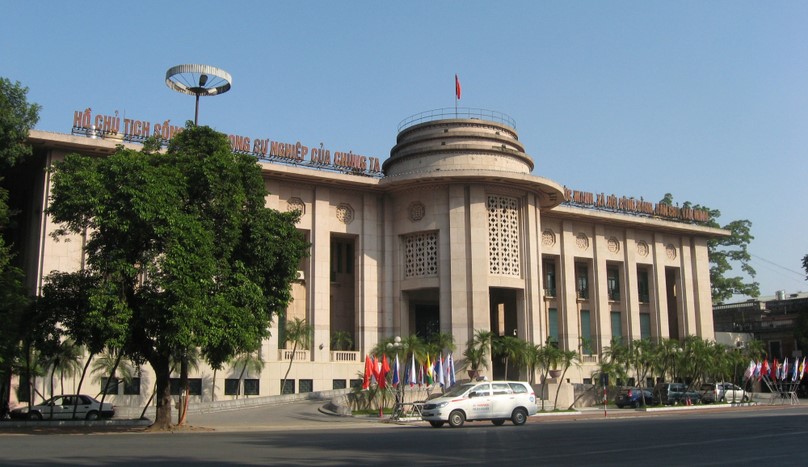 The headquarters of the State Bank of Vietnam in Hanoi. Photo courtesy of the central bank.