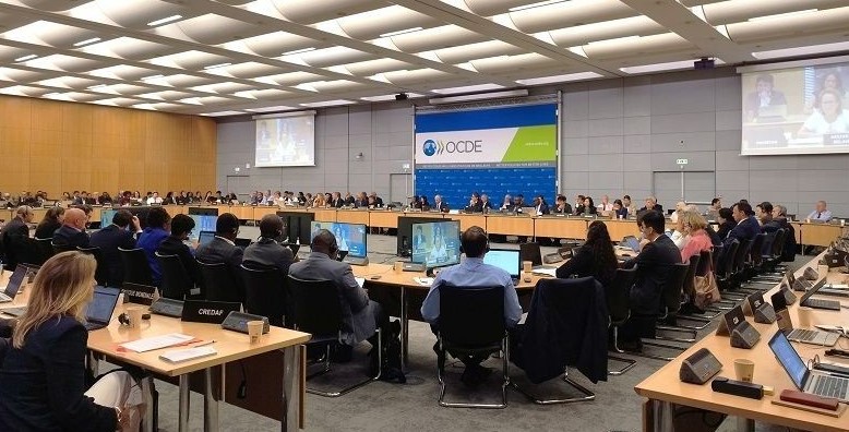 The 15th meeting of the Inclusive Framework on the Base Erosion and Profit Shifting (BEPS) in Paris on July 10-12, 2023. Photo courtesy of People newspaper.