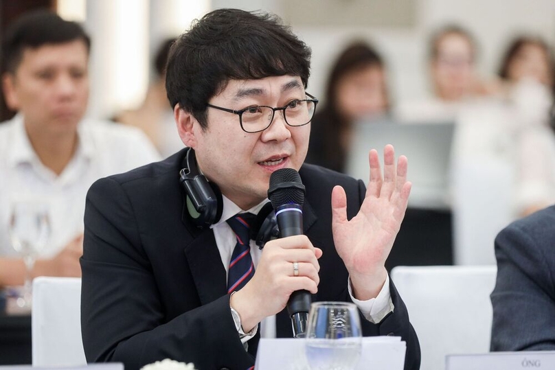 Hwang Sung Kwan with the state-run Korea Land and Housing Corporation (LH). Photo by The Investor/Trung Hieu