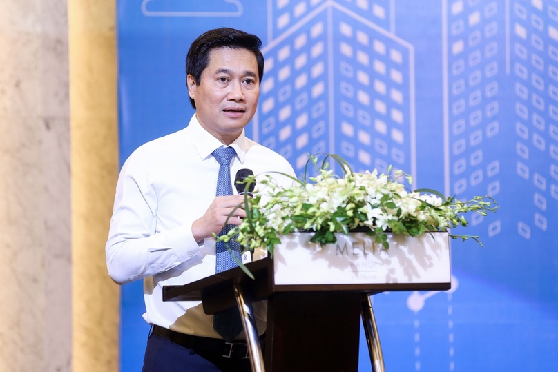 Deputy Construction Minister Nguyen Tuong. Photo by The Investor/Trong Hieu.