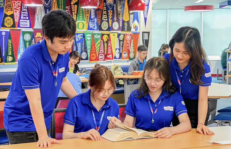 Broward College Vietnam students. Photo courtesy of EQuest.  