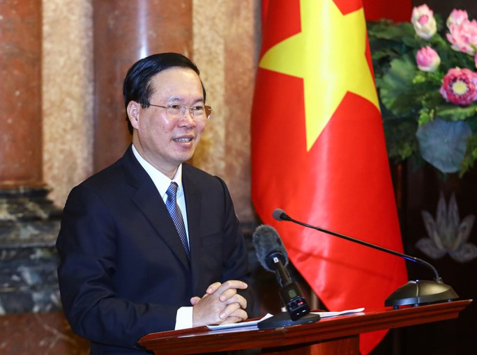 Vietnamese State President Vo Van Thuong. Photo coutesy of the Presidential Office.