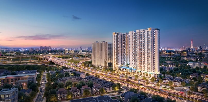 Moonlight Avenue, an apartment project developed by Hung Thinh Land in HCMC. Photo courtesy of the company.