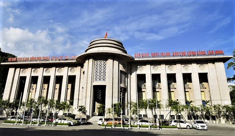 The State Bank of Vietnam headquarters in Hanoi. Photo courtesy of the central bank.