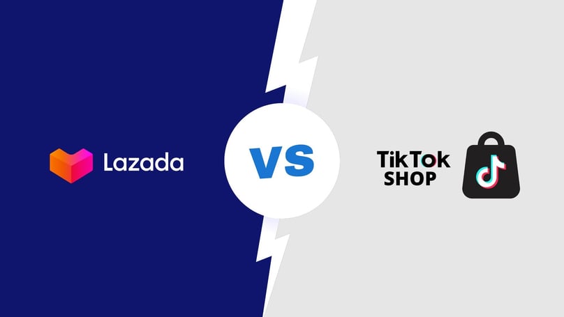 Tiktok Shop has surpassed Lazada to become the second-biggest e-commerce platform in Vietnam. Photo courtesy of autoshopee.com