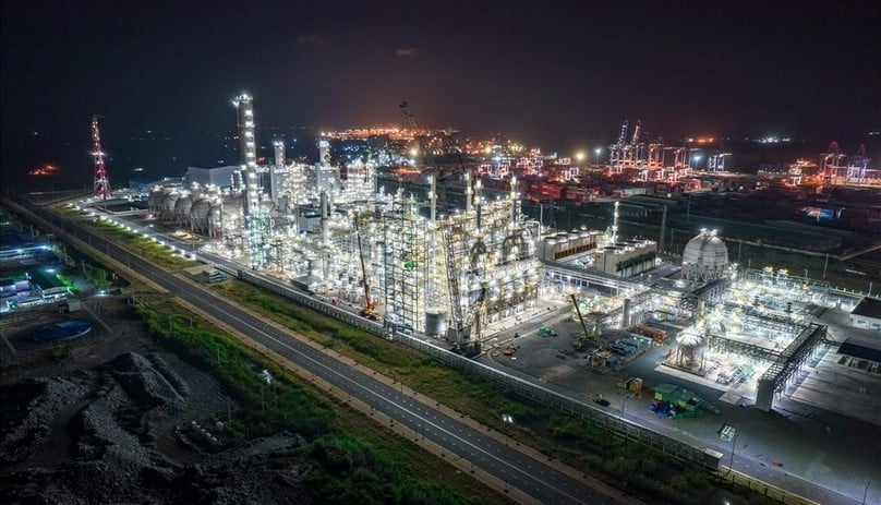 Hyosung polypropylene (PP) factory and LPG terminal in Ba Ria-Vung Tau province, southern Vietnam. Photo courtesy of Labor newspaper.