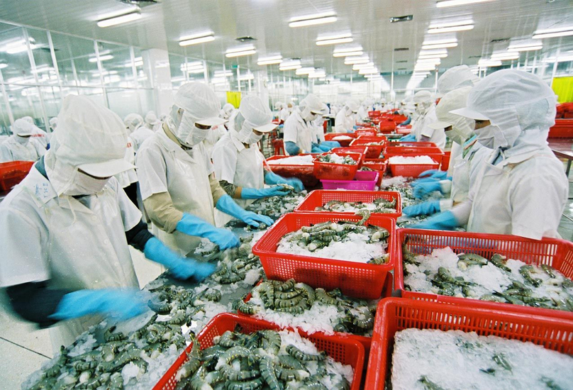 Seafood demand in export markets will increase in the second half of 2023, according to the Ministry of Industry and Trade. Photo courtesy of the government portal.