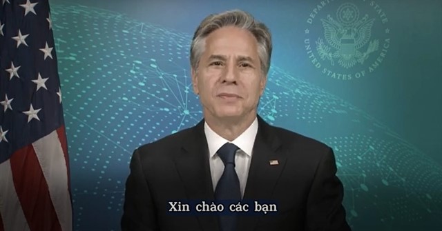 United States Secretary of State Antony Blinken. Photo courtesy of the U.S. Embassy in Hanoi.