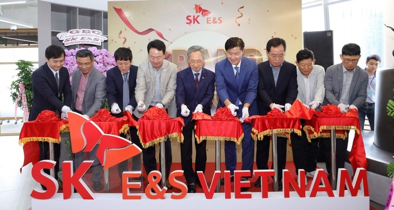 SK E&S opens its Vietnam office in Ho Chi Minh City, July 21, 2023. Photo courtesy of SK E&S.