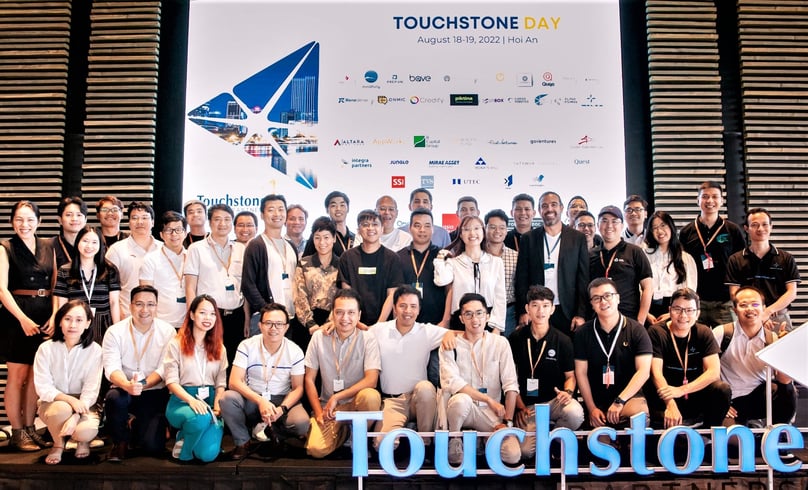 Touchstone Partners team at a teambuilding event in August 2022 in Hoi An town, central Vietnam. Photo courtesy of the firm.