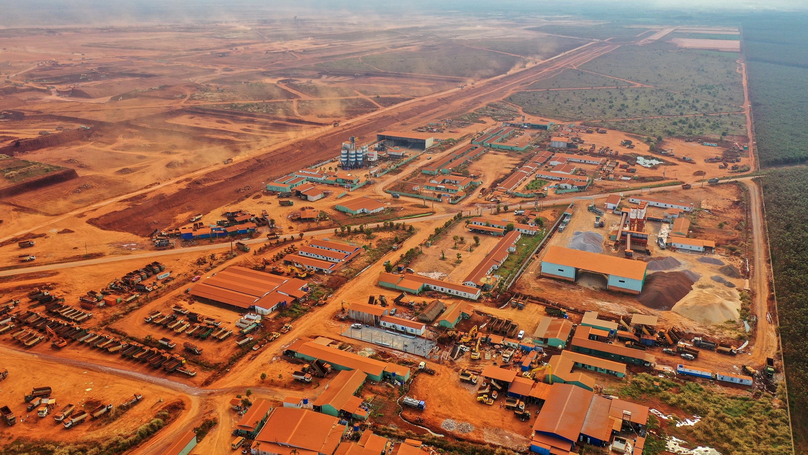 Construction site of Long Thanh airport, Dong Nai province, southern Vietnam. Photo courtesy of Dan Tri newspaper.