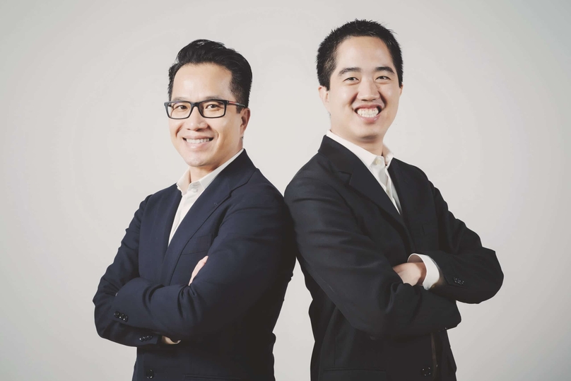 Binh Tran (L) and Eddie Thai, general partners at Ascend Vietnam Ventures. Photo courtesy of the firm.