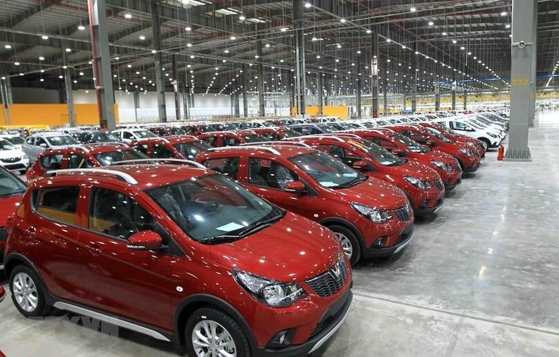 Vietnam ranks fourth in ASEAN in terms of production volume with 79,271 units, according to the ASEAN Automotive Federation. Photo courtesy of Vietnam New Agency.