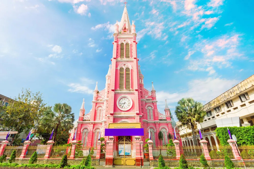 Tan Dinh Church in District 3, Ho Chi Minh City, southern Vietnam. Photo courtesy of the church.
