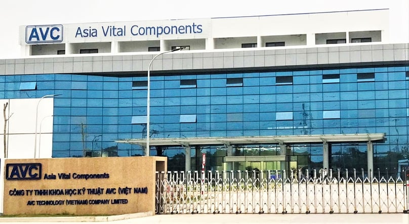 AVC Vietnam’s manufacturing plant at the Dong Van 3 Industrial Park, Ha Nam province, northern Vietnam. Photo courtesy of the company.