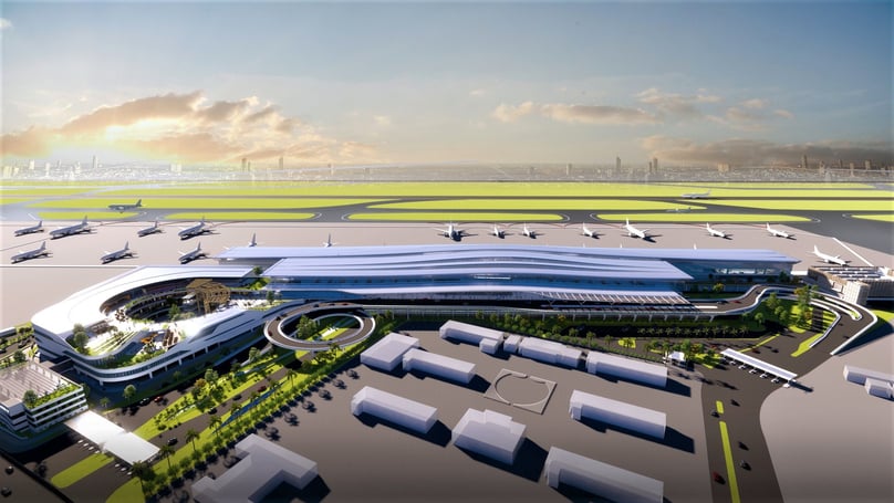 An artist’s impression of T3 terminal at Tan Son Nhat International Airport in Ho Chi Minh City. Photo courtesy of Airports Corporation of Vietnam.